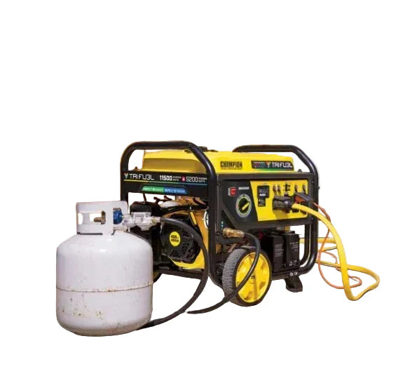 Champion 11,500/9,200-Watt Tri-Fuel Home Backup Portable Generators
