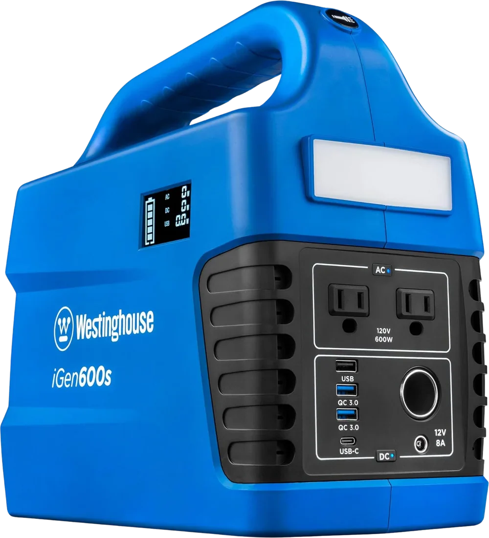 Westinghouse iGen600s Portable Power Station 600W 592Wh News