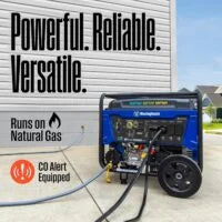 Westinghouse 13,500 Peak Watt Dual Fuel Portable Generators