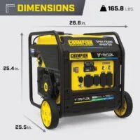 Champion 201176 9000W Tri-Fuel Open Frame Inverter Generators