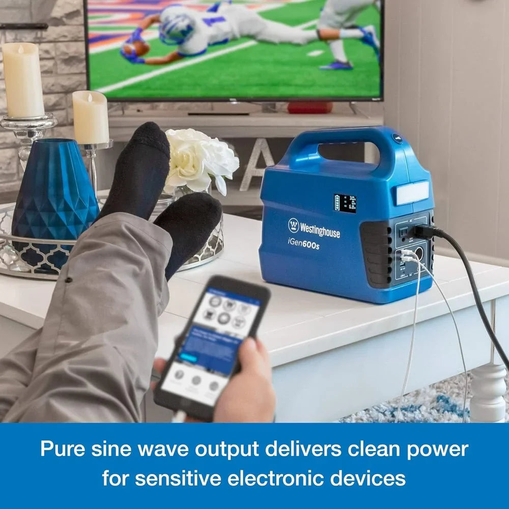 Westinghouse iGen600s Portable Power Station 600W 592Wh News