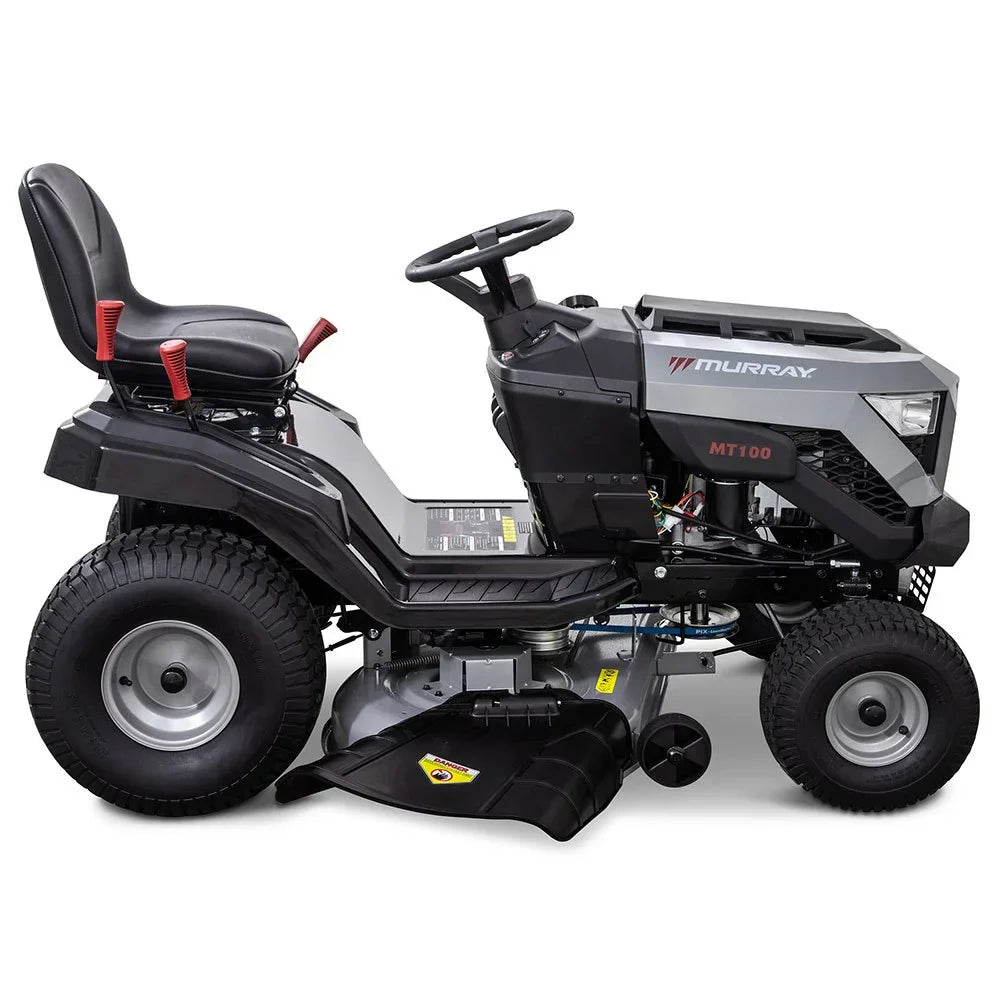 Murray MT100 42 in. 13.5 HP 500cc E1350 Series Briggs and Stratton Engine 6-Speed Manual Gas Riding Lawn Tractor Mowers