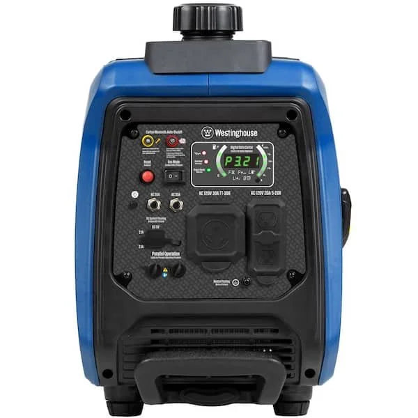 4,000-Watt Gas Powered Portable Inverter Generator with Recoil Start, LED Data Centers