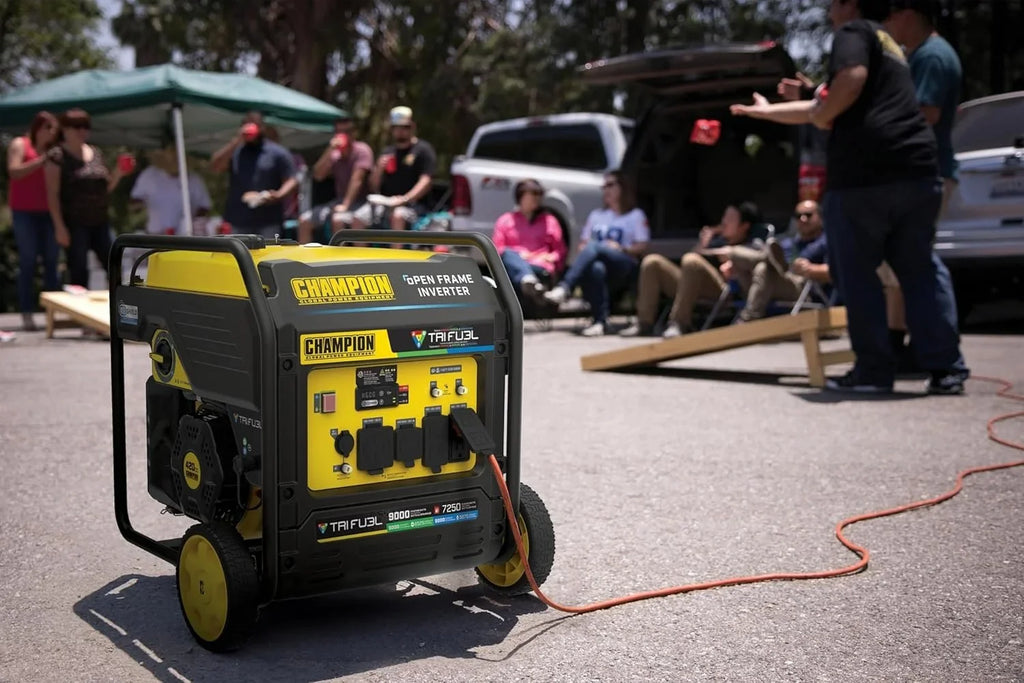 Champion 201176 9000W Tri-Fuel Open Frame Inverter Generators