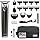 WAHL USA Stainless Steel Lithium Ion 2.0+ Slate Beard Trimmer for Men – Electric Shaver, Nose Ear Trimmer, Rechargeable All in One Men's Grooming Kit – Model 9864