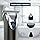 WAHL USA Stainless Steel Lithium Ion 2.0+ Slate Beard Trimmer for Men – Electric Shaver, Nose Ear Trimmer, Rechargeable All in One Men's Grooming Kit – Model 9864