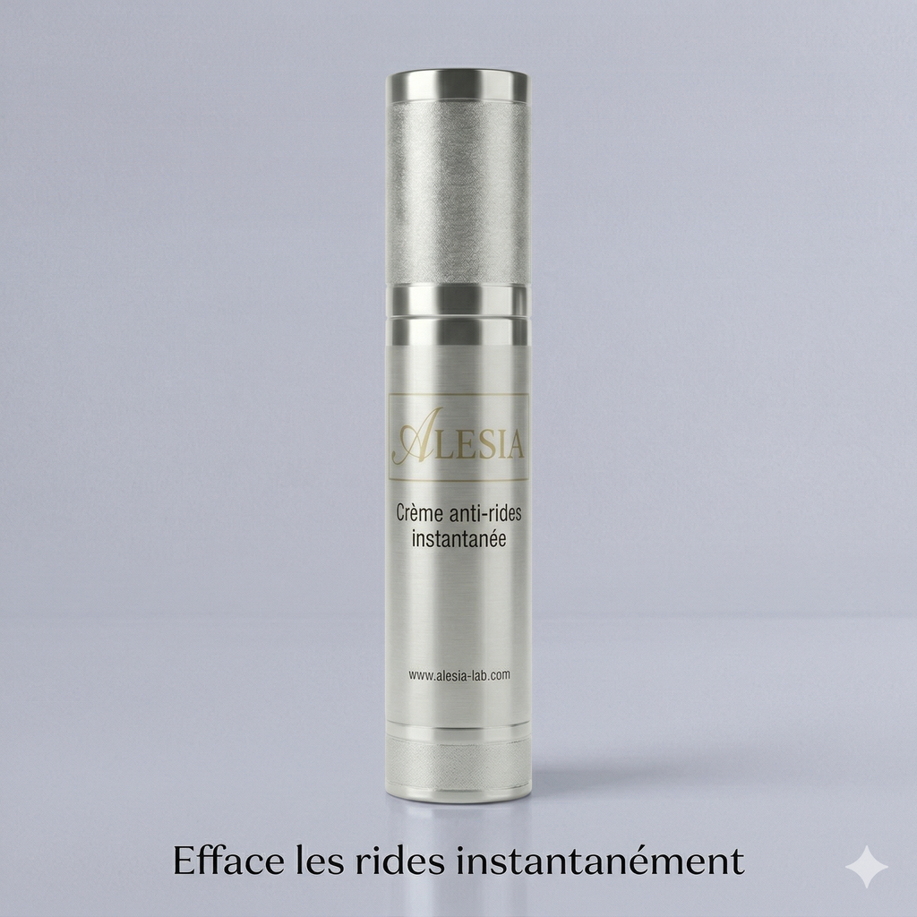 Crème anti rides instantanée Alesia